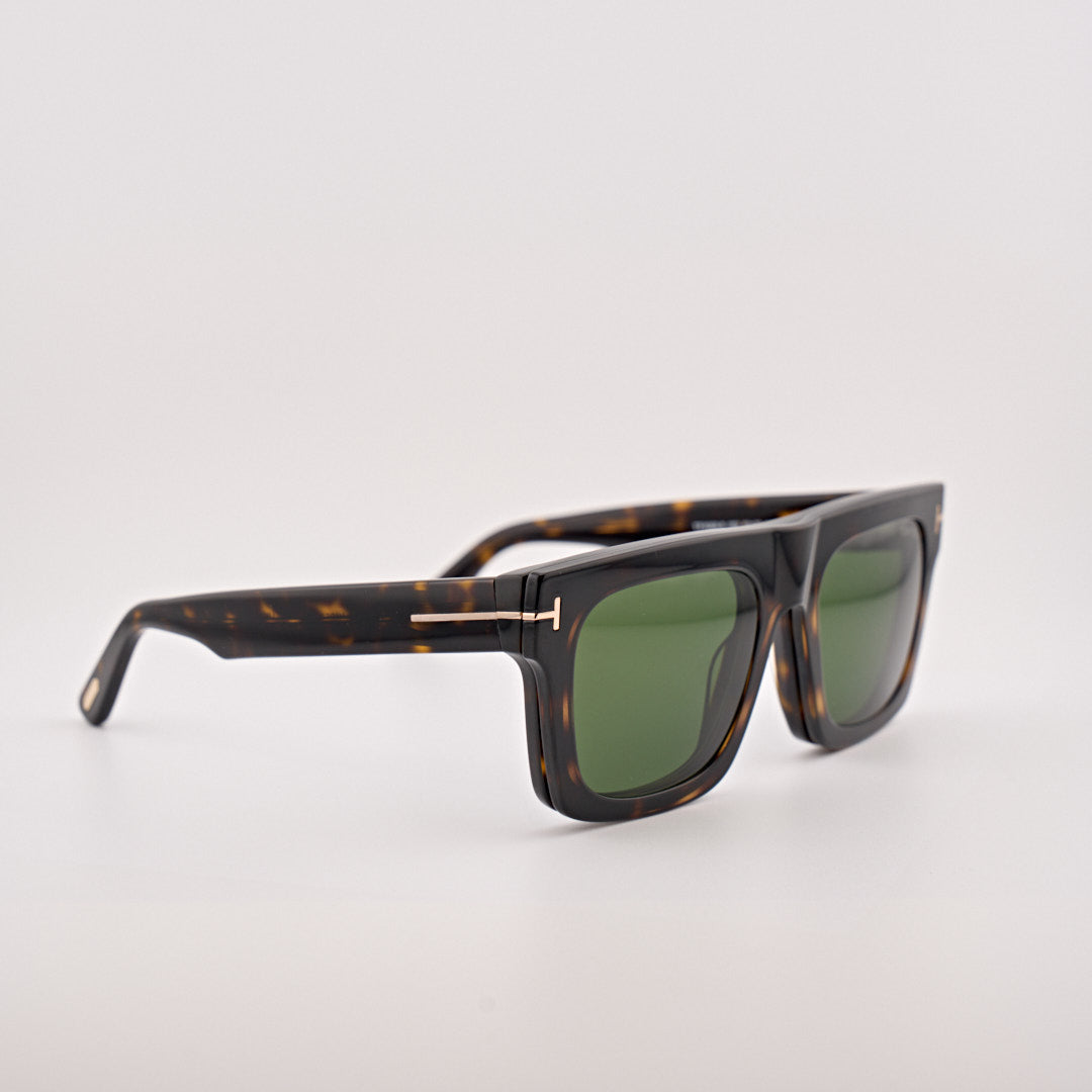 TOM FORD clip on TF6068 tartarugato