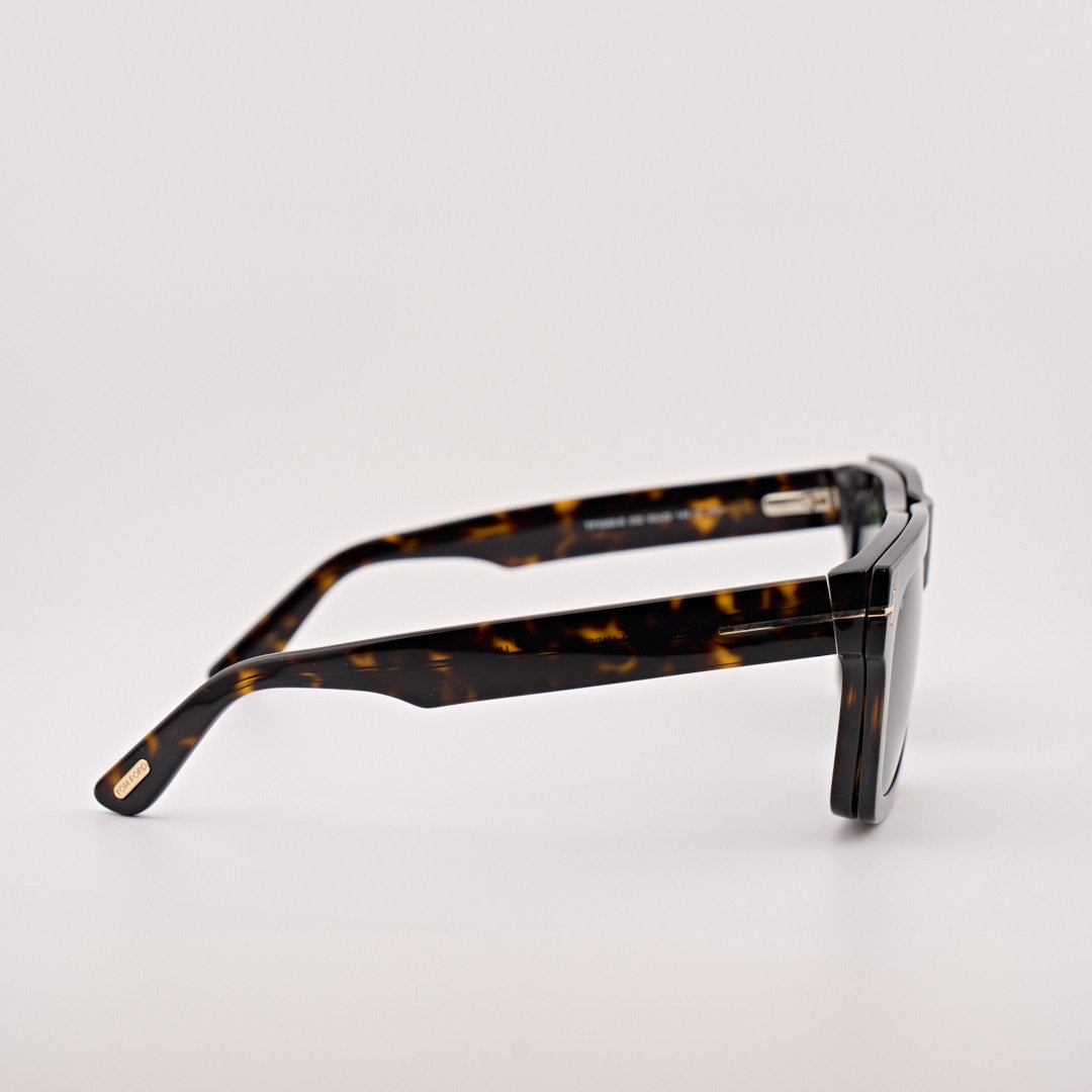 TOM FORD clip on TF6068 tartarugato