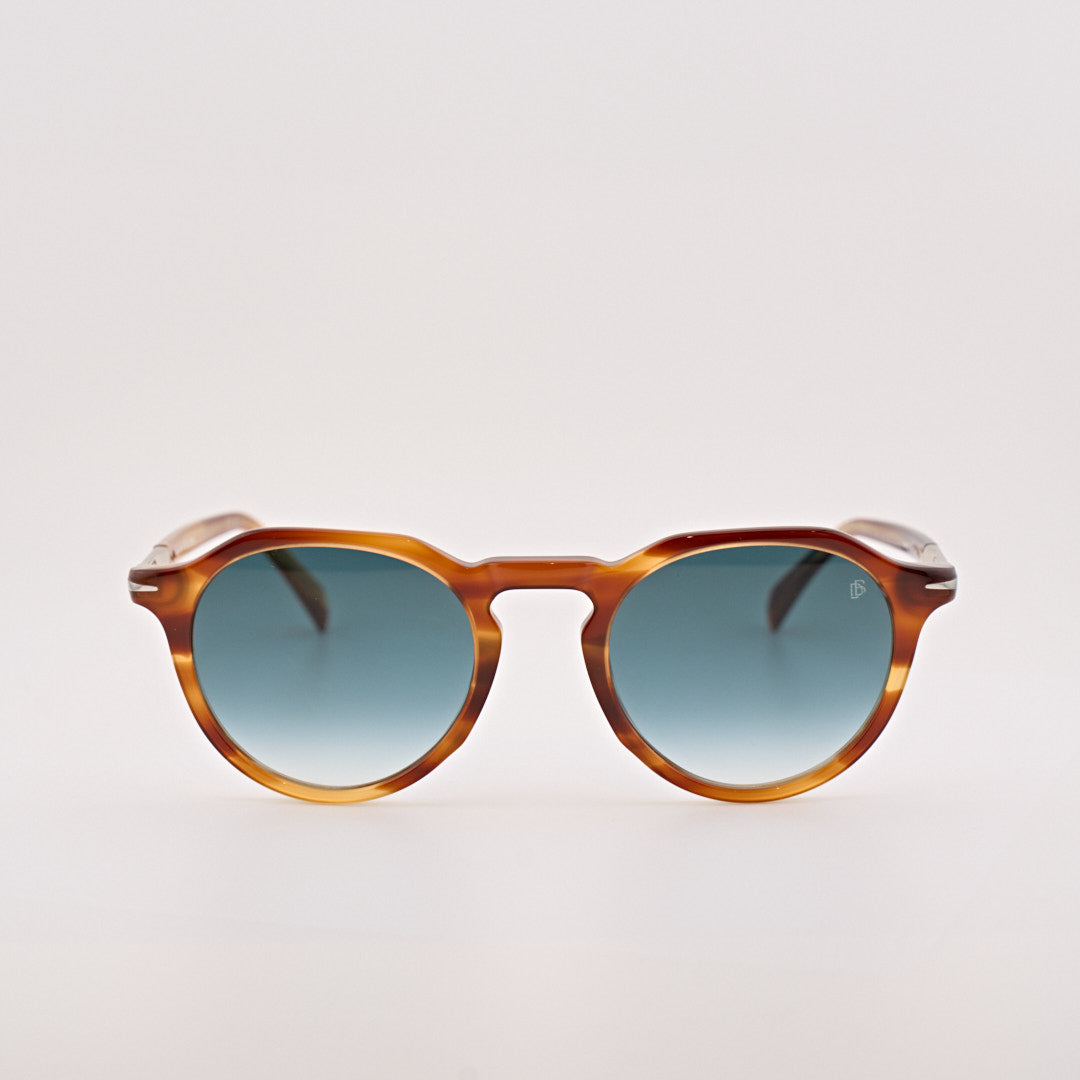 DAVID BECKHAM DB1171/S marrone corno